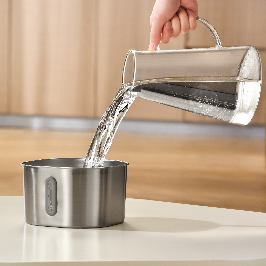 KittySpout™ 2.2L Stainless Steel Cat Water Fountain