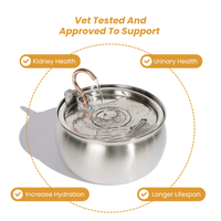 KittySpout™ 4L Stainless Steel Cat Water Fountain