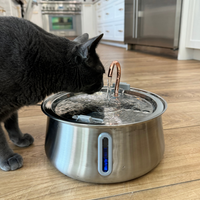 KittySpout 4L 135 oz cat water fountain capacity