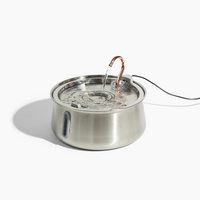 KittySpout™ 4L 2.0 Stainless Steel Cat Water Fountain